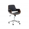 SUNPAN Kellan Office Chair - Onyx, Frontview
