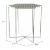 Zuo Modern Forma Side Table Multicolor - With Dimensions - Zuo Modern Forma Side Table Multicolor - With Dimensions