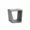 Sunpan Darwin End Table - Front Side Angle - Sunpan Darwin End Table - Front Side Angle