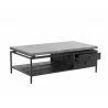 Sunpan Norwood Coffee Table - Drawer Opened - Sunpan Norwood Coffee Table - Drawer Opened