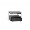  Sunpan Norwood End Table - Drawer Opened -  Sunpan Norwood End Table - Drawer Opened