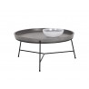 Remy Coffee Table - Black - Grey - With Decor