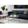 Sunpan Remy Coffee Table in Black and Grey - Lifestyle