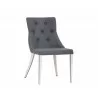 SUNPAN Chambers Dining Chair - Anchor Grey, Cloud Grey, Frontview - SUNPAN Chambers Dining Chair - Anchor Grey, Cloud Grey, Frontview