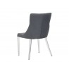 SUNPAN Chambers Dining Chair - Anchor Grey, Cloud Grey, Back Angle