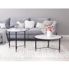 Zuo Modern Davis Coffee Table Set in White and Black - Lifesytle 2