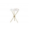 Cher Side Table - Brass - Angled
