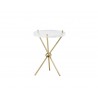 Cher Side Table - Brass - Front
