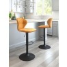 Zuo Modern Salem Barstool in Yellow - Lifestyle 2