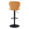 Zuo Modern Salem Barstool in Yellow - Back View