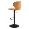 Zuo Modern Salem Barstool in Yellow - Back Angled - Zuo Modern Salem Barstool in Yellow - Back Angled
