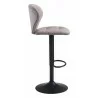 Zuo Modern Salem Barstool in Gray - Side - Zuo Modern Salem Barstool in Gray - Side