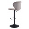 Zuo Modern Salem Barstool in Gray - Back Angled