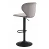 Zuo Modern Salem Barstool in Gray - Back Angled - Zuo Modern Salem Barstool in Gray - Back Angled