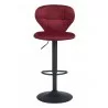 Zuo Modern Salem Barstool in Red - Front - Zuo Modern Salem Barstool in Red - Front