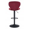 Zuo Modern Salem Barstool in Red - Back View