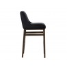 Halden Barstool - Vintage Black - Side Angle