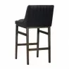 Sunpan Halden Barstool in Vintage Black - Back Angled - Sunpan Halden Barstool in Vintage Black - Back Angled