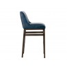 Halden Barstool - Vintage Blue - Side Angle