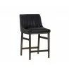 Halden Counter Stool - Vintage Black - Angled View - Halden Counter Stool - Vintage Black - Angled View