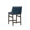 Halden Counter Stool - Vintage Blue - Back Angle