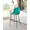 Zuo Modern Miles Barstool in Green - Lifestyle 