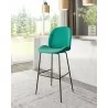 Zuo Modern Miles Barstool in Green - Lifestyle  - Zuo Modern Miles Barstool in Green - Lifestyle 