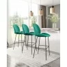 Zuo Modern Miles Barstool in Green - Lifestyle - Zuo Modern Miles Barstool in Green - Lifestyle