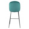 Zuo Modern Miles Barstool in Green - Back View