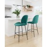 Zuo Modern Miles Counter Stool in Green - Lifestyle 2