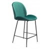 Zuo Modern Miles Counter Stool in Green - Angled