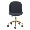 Zuo Modern Miles Office Chair Black - Front - Zuo Modern Miles Office Chair Black - Front