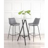 Zuo Modern Byron Barstool in Gray - Lifesytle 2