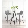 Zuo Modern Byron Barstool in Gray - Lifesytle 2 - Zuo Modern Byron Barstool in Gray - Lifesytle 2