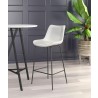 Zuo Modern Byron Barstool in White - Lifestyle