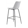 Zuo Modern Byron Barstool in White - Back Angled View