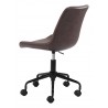 Zuo Modern Byron Office Chair Back Angled