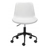 Zuo Modern Byron Office Chair in White - Front