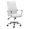 Zuo Modern Primero Office Chair in White - Angled