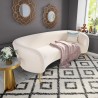 Zuo Modern Luna Sofa in Cream - Lifestyle 2