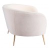 Zuo Modern Luna Sofa in Cream - Side