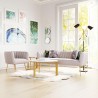 Zuo Modern Deco Sofa in Beige - Lifesytle 2