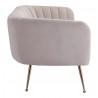 Zuo Modern Deco Sofa in Beige - Side