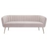 Zuo Modern Deco Sofa in Beige - Front