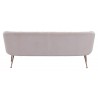Zuo Modern Deco Sofa in Beige - Back View