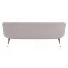 Zuo Modern Deco Sofa in Beige - Back View - Zuo Modern Deco Sofa in Beige - Back View