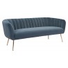Zuo Modern Deco Sofa in Grey - Angled