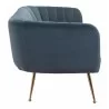Zuo Modern Deco Sofa in Grey - Side View - Zuo Modern Deco Sofa in Grey - Side View