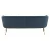 Zuo Modern Deco Sofa in Grey - Back View - Zuo Modern Deco Sofa in Grey - Back View