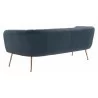Zuo Modern Deco Sofa in Grey - Back Angled - Zuo Modern Deco Sofa in Grey - Back Angled